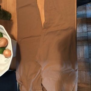 Old navy brown yellow jean pants great for work